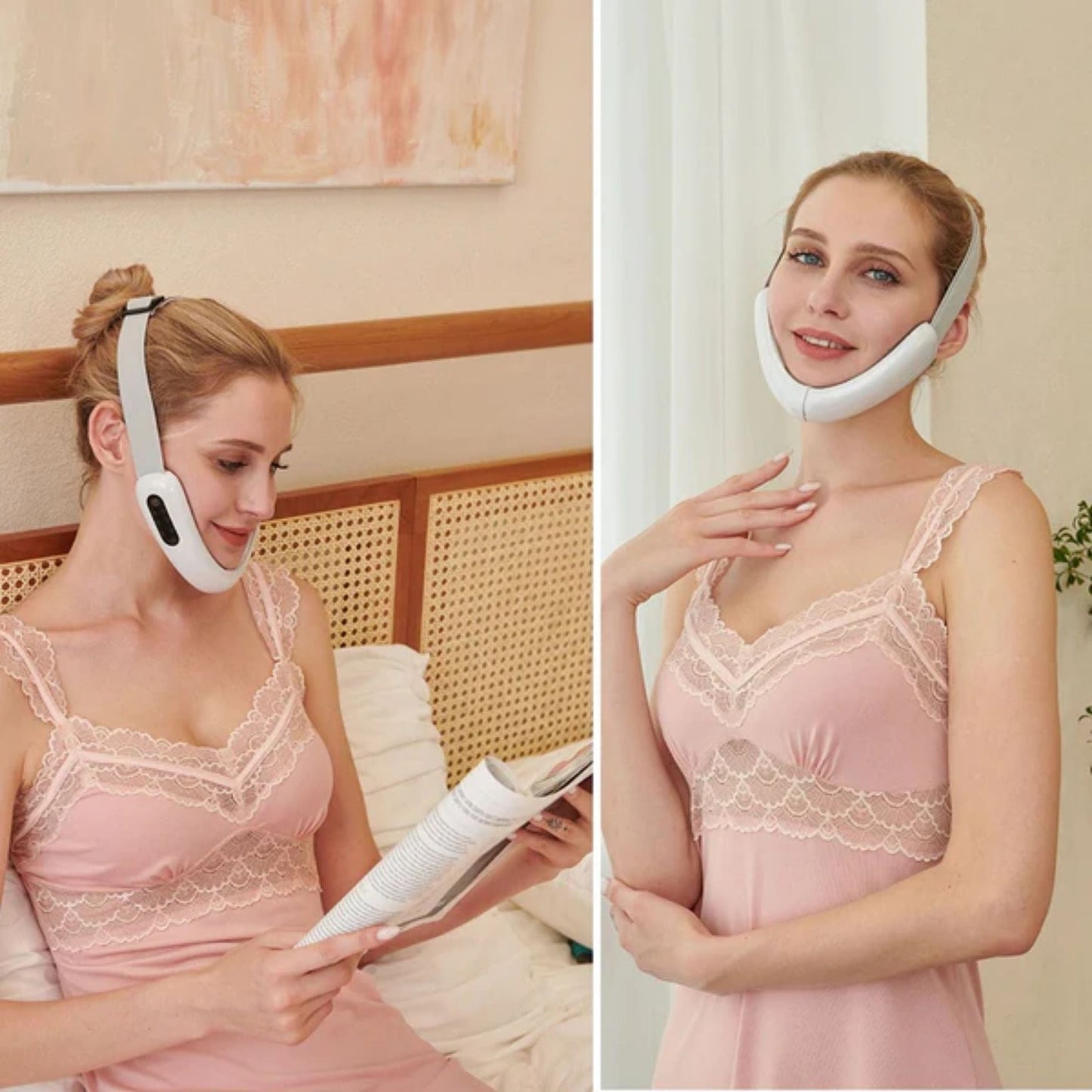 Microcurrent EMS Face Lifting Device