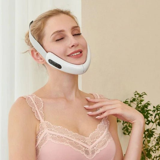 Microcurrent EMS Face Lifting Device